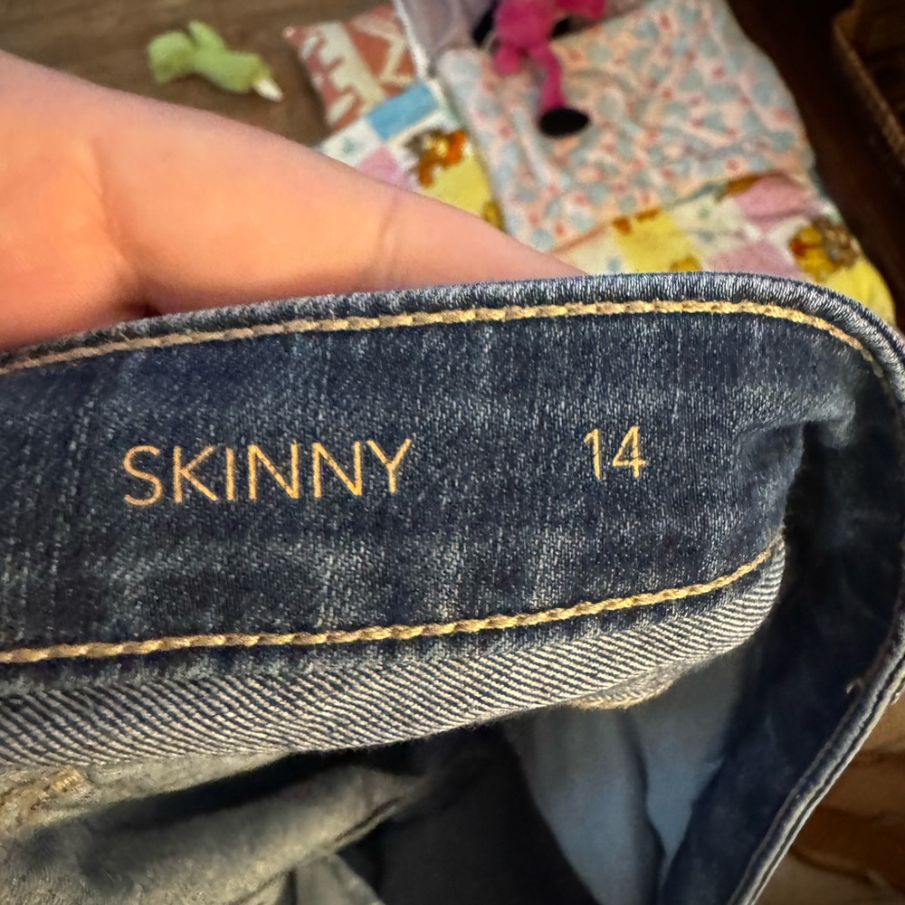 Jennifer Lopez Blue Skinny Jeans Sleek Fit - Picture 5 of 7